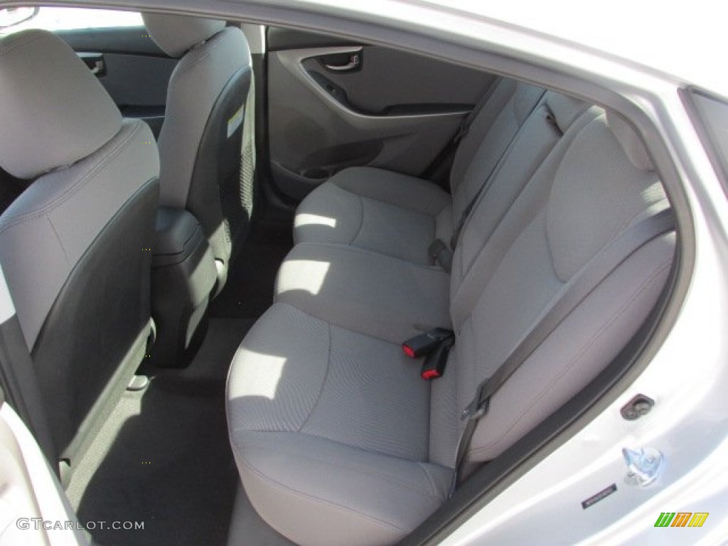 2014 Elantra SE Sedan - Silver / Gray photo #14