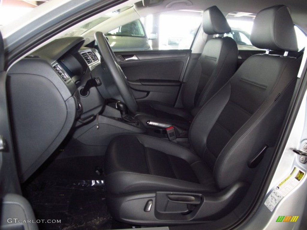 2014 Jetta SE Sedan - Reflex Silver Metallic / Titan Black photo #9