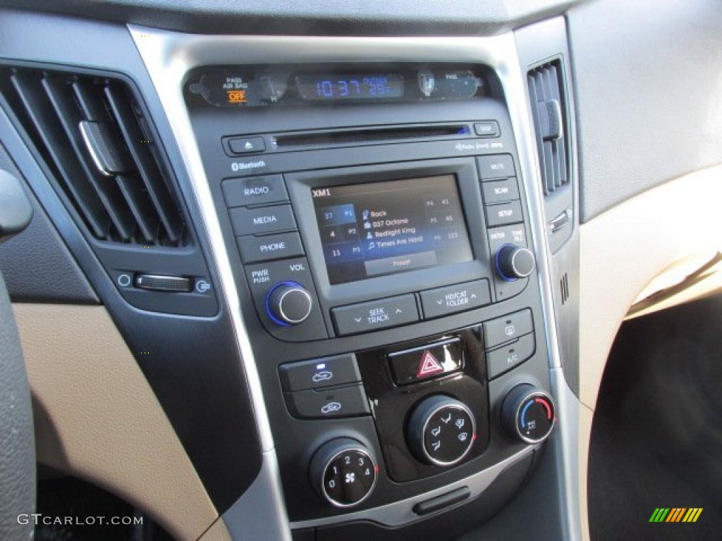2014 Sonata GLS - Pearl White / Camel photo #9