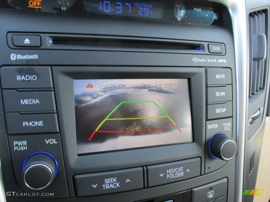 2014 Sonata GLS - Pearl White / Camel photo #10