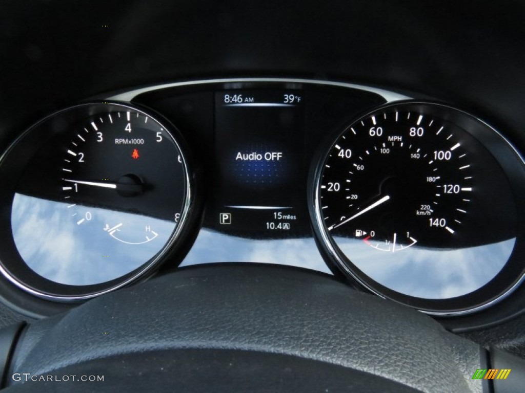 2014 Nissan Rogue SV Gauges Photo #90663787