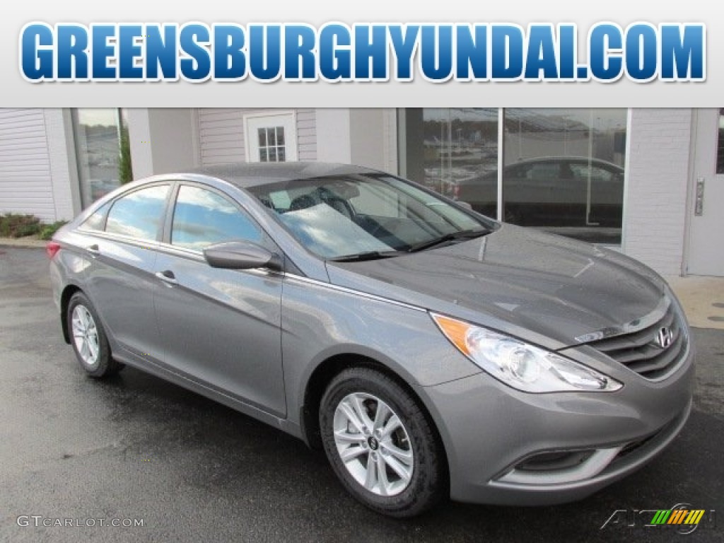 2014 Sonata GLS - Harbor Gray Metallic / Gray photo #1