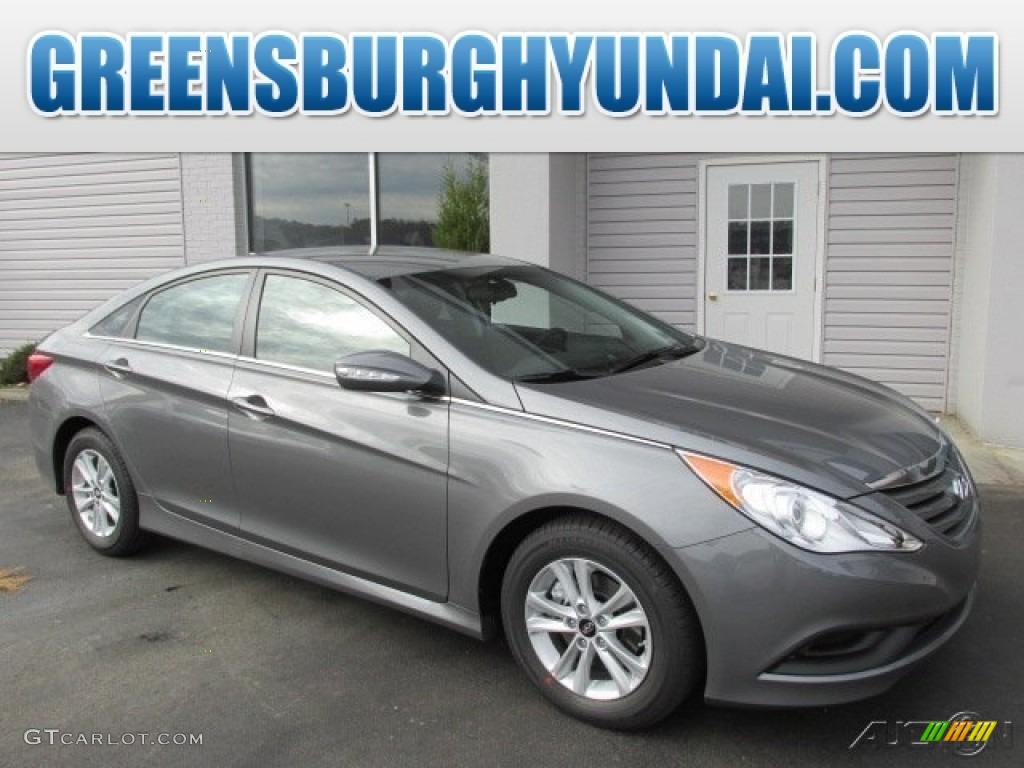 2014 Sonata GLS - Harbor Gray Metallic / Gray photo #1