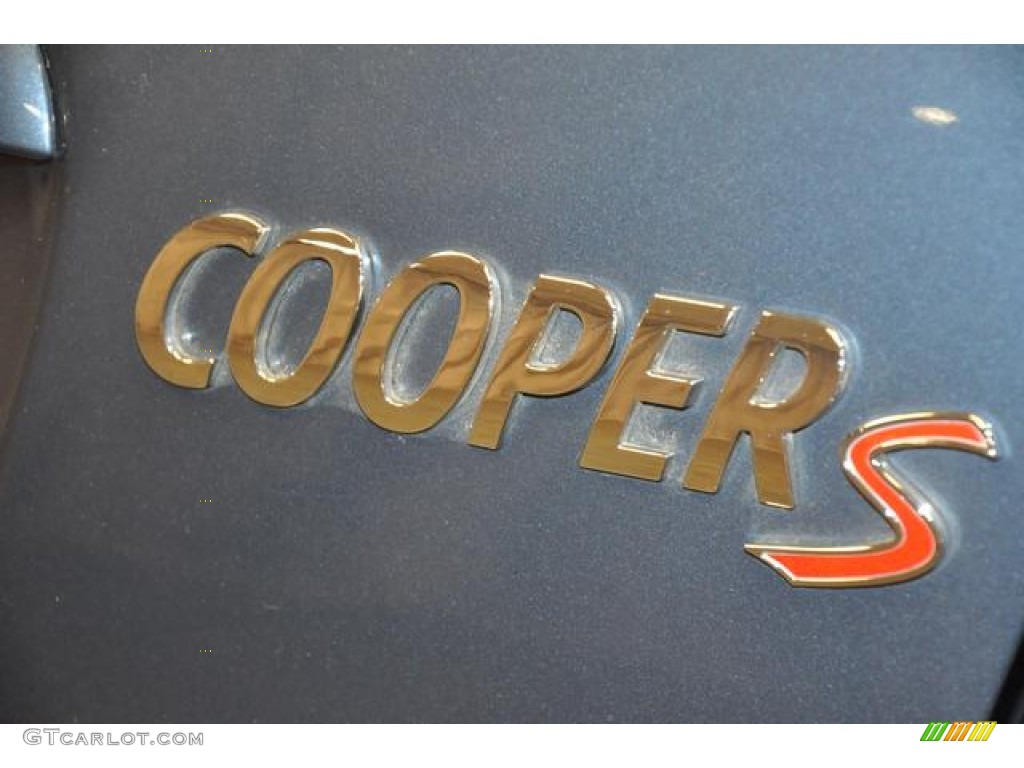 2009 Cooper S Hardtop - Horizon Blue / Black/Grey photo #18