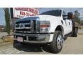 Oxford White 2008 Ford F450 Super Duty Lariat Crew Cab 4x4 Dually