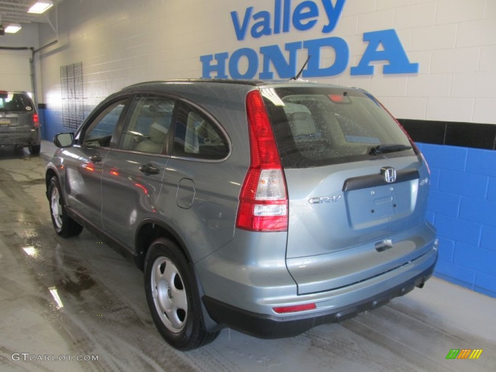 2011 CR-V LX 4WD - Opal Sage Metallic / Ivory photo #3