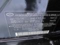Phantom Black Metallic - Sonata GLS Photo No. 15