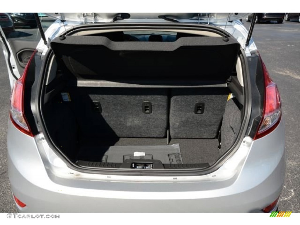 2014 Fiesta SE Hatchback - Ingot Silver / Charcoal Black photo #13