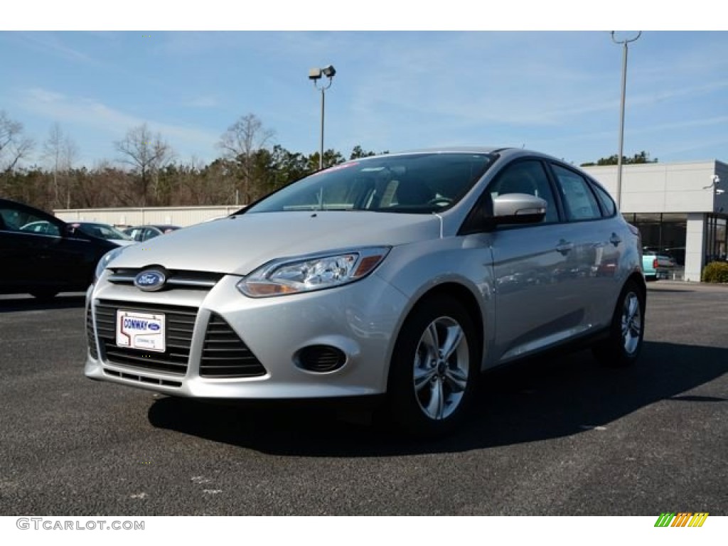 2014 Ingot Silver Ford Focus Se Hatchback #90645353 Photo #16 