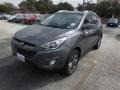 2014 Shadow Gray Hyundai Tucson SE  photo #1