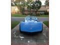 1974 Corvette Medium Blue Chevrolet Corvette Stingray Convertible  photo #11