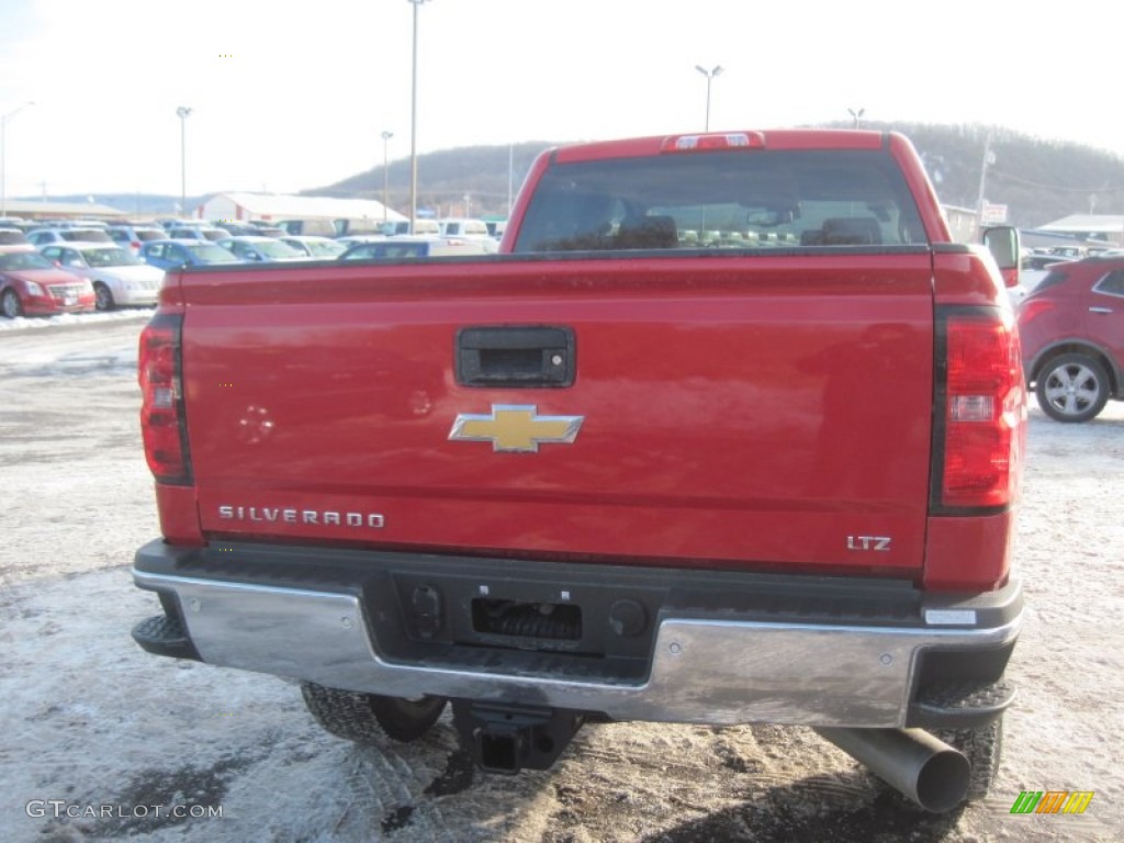 Victory Red 2015 Chevrolet Silverado 2500HD LTZ Crew Cab 4x4 Exterior Photo #90668268