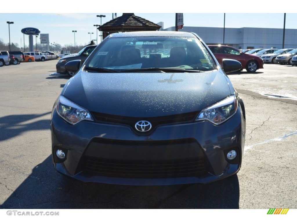 2014 Corolla LE Eco - Slate Metallic / Ash photo #4