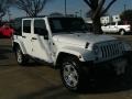 Bright White - Wrangler Unlimited Sahara 4x4 Photo No. 2