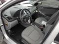 2014 Hyundai Accent Gray Interior Prime Interior Photo
