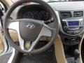 2014 Century White Hyundai Accent GLS 4 Door  photo #7