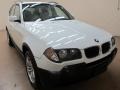 Alpine White 2005 BMW X3 3.0i