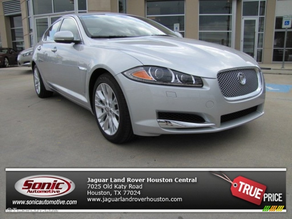 Rhodium Silver Metallic Jaguar XF