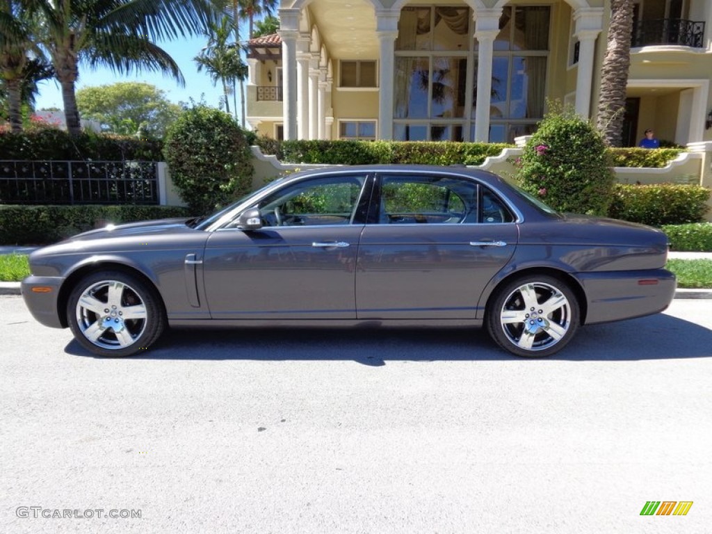 Pearl Grey Metallic 2008 Jaguar XJ XJ8 L Exterior Photo #90673521