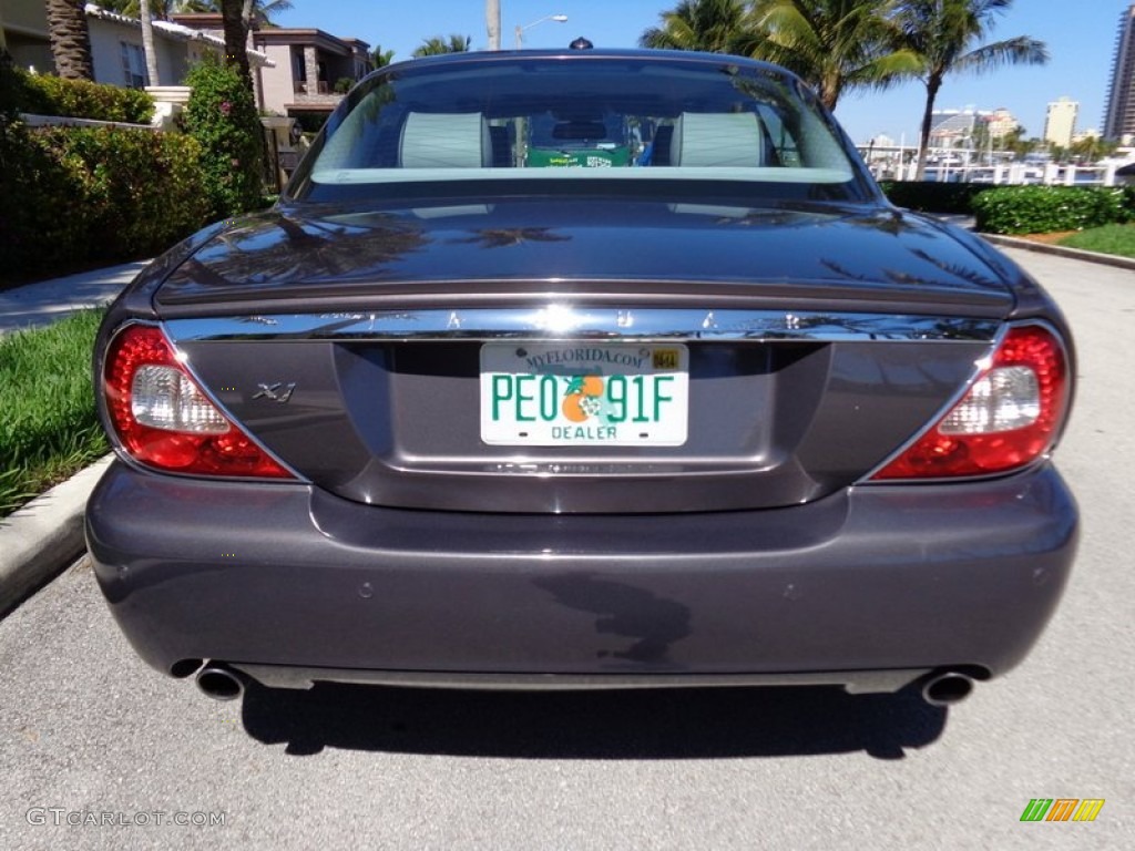 2008 XJ XJ8 L - Pearl Grey Metallic / Dove/Granite photo #7