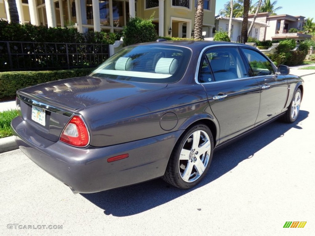 2008 XJ XJ8 L - Pearl Grey Metallic / Dove/Granite photo #9