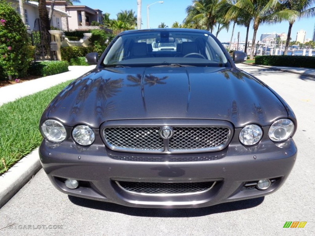 2008 XJ XJ8 L - Pearl Grey Metallic / Dove/Granite photo #16