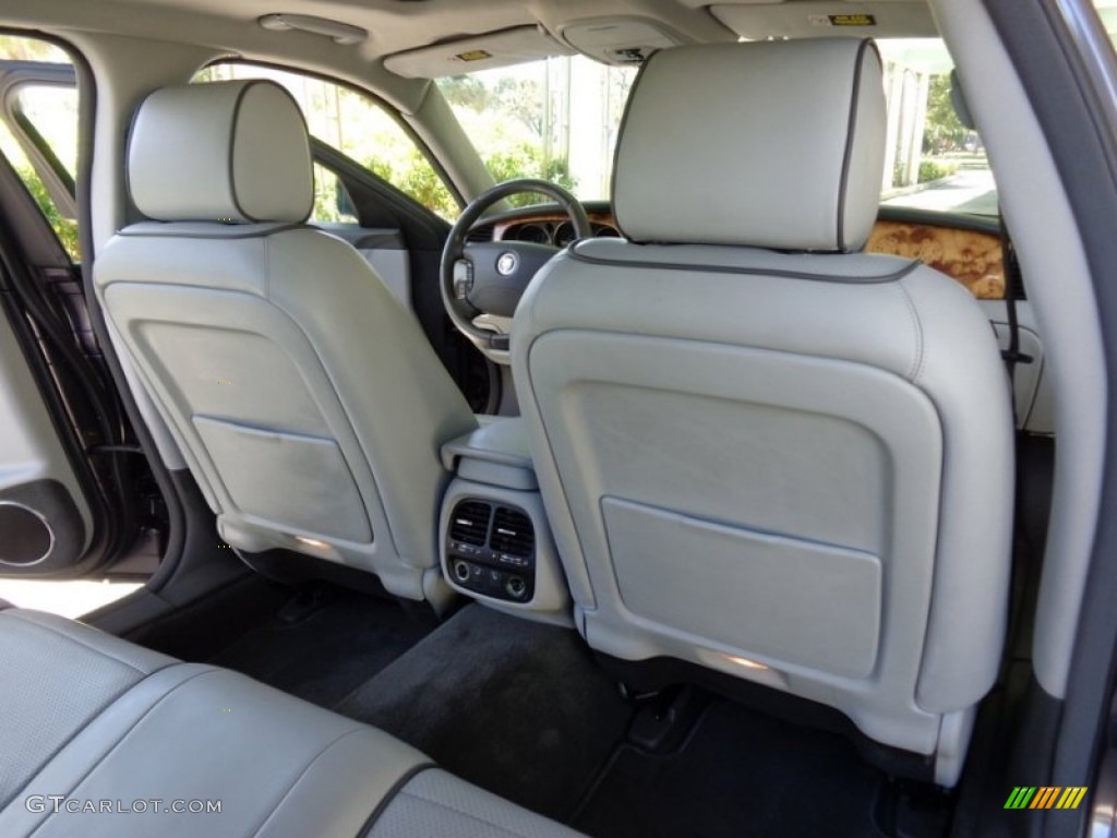 2008 XJ XJ8 L - Pearl Grey Metallic / Dove/Granite photo #21