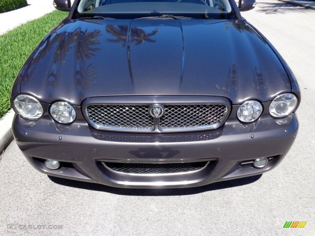 2008 XJ XJ8 L - Pearl Grey Metallic / Dove/Granite photo #24