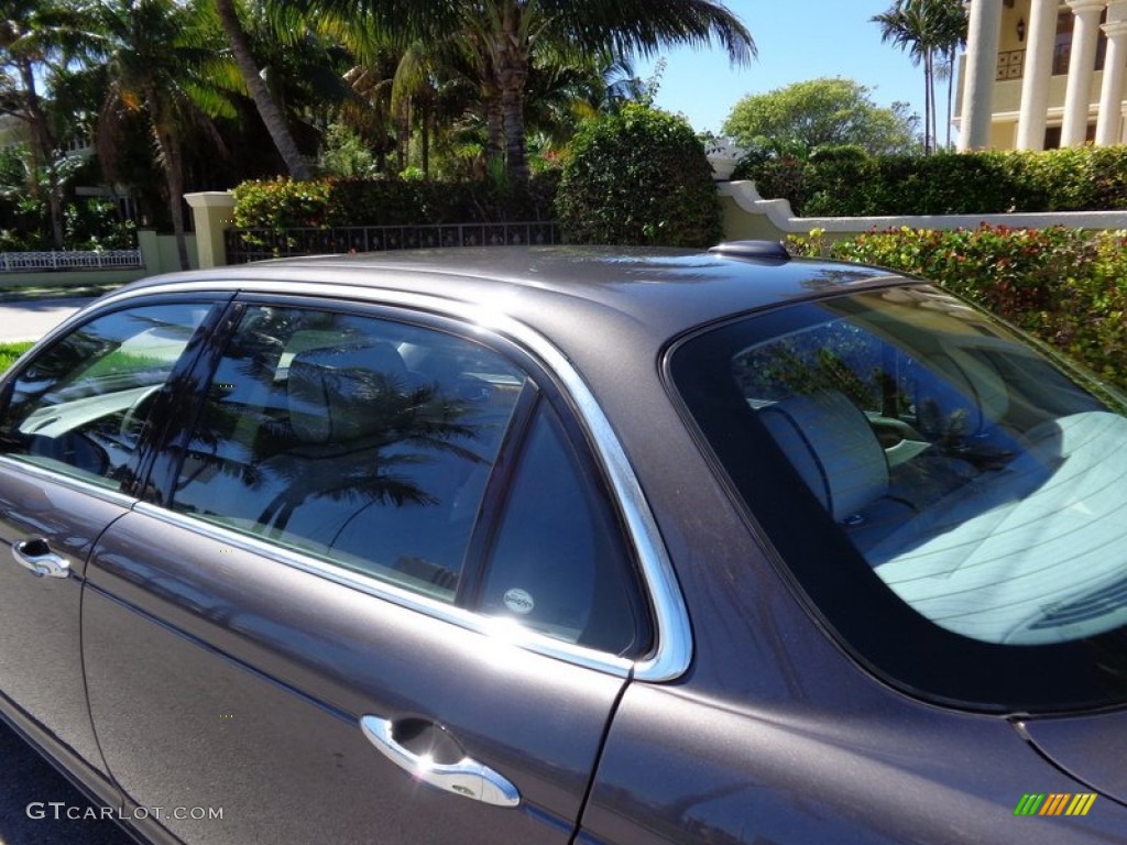 2008 XJ XJ8 L - Pearl Grey Metallic / Dove/Granite photo #34