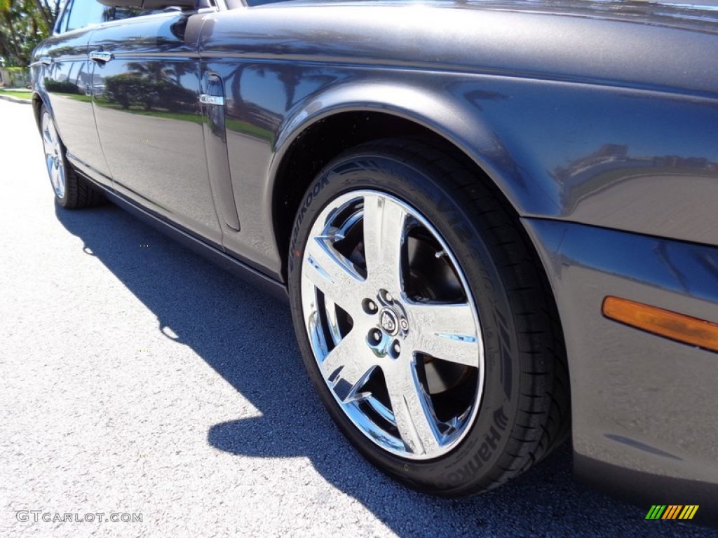 2008 XJ XJ8 L - Pearl Grey Metallic / Dove/Granite photo #46