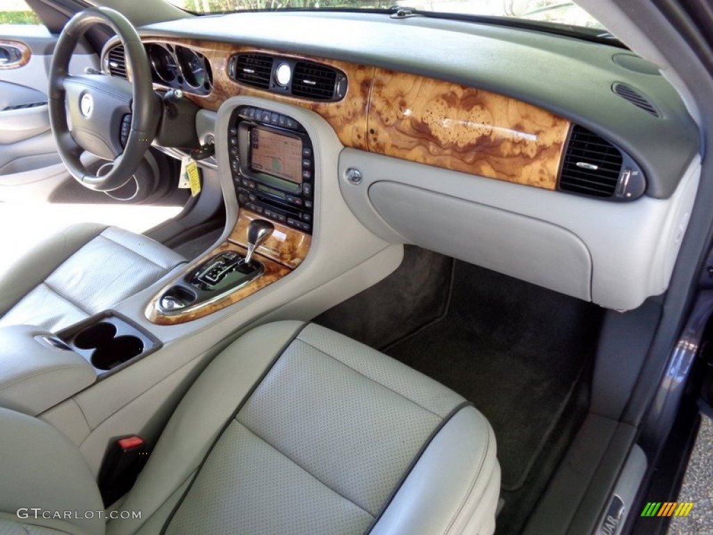 2008 Jaguar XJ XJ8 L Dove/Granite Dashboard Photo #90674380