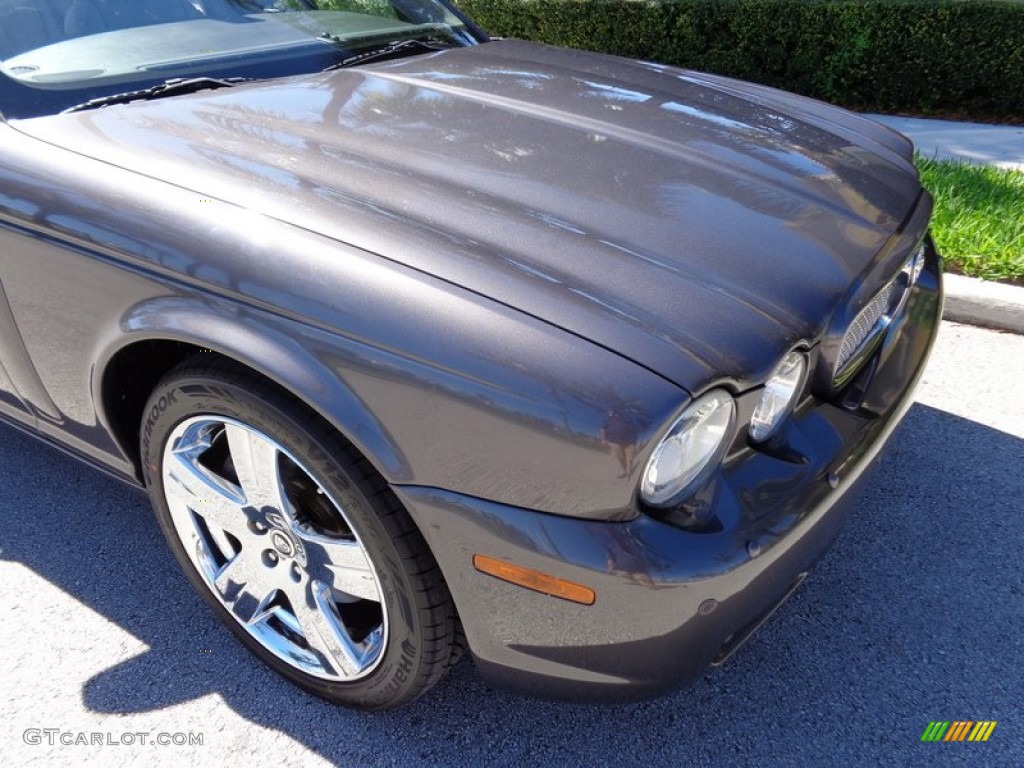 2008 XJ XJ8 L - Pearl Grey Metallic / Dove/Granite photo #51