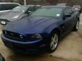 2013 Deep Impact Blue Metallic Ford Mustang GT Premium Coupe  photo #7