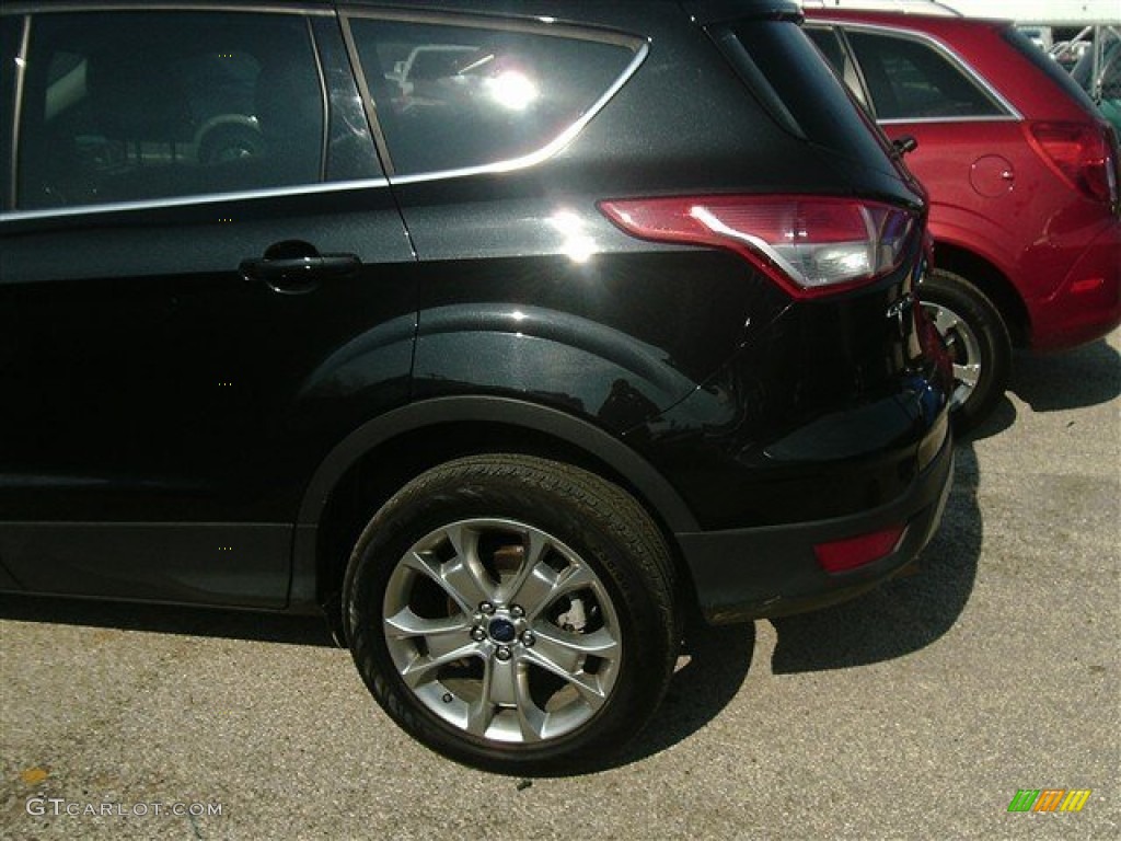 2013 Escape SEL 2.0L EcoBoost 4WD - Tuxedo Black Metallic / Charcoal Black photo #5