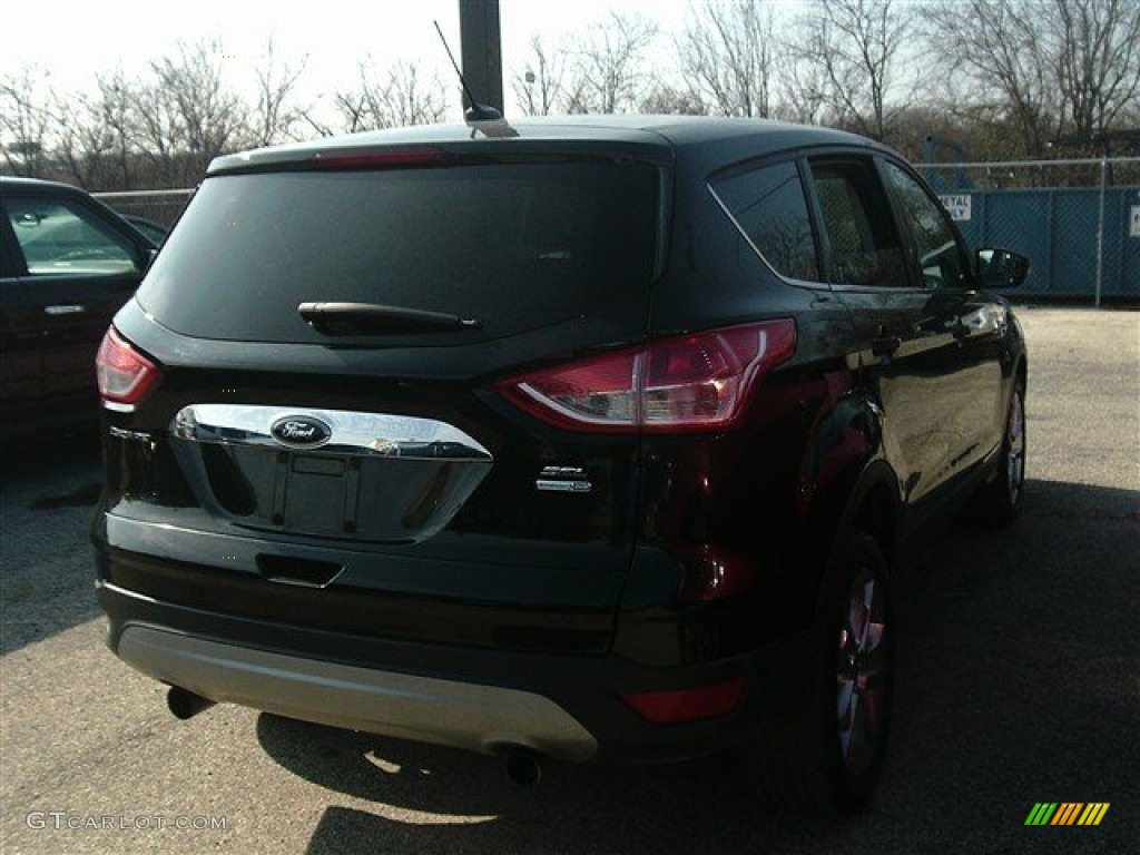 2013 Escape SEL 2.0L EcoBoost 4WD - Tuxedo Black Metallic / Charcoal Black photo #6