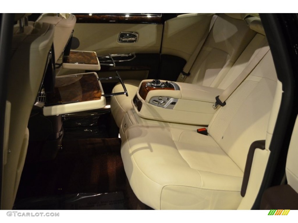 2012 Rolls-Royce Ghost Standard Ghost Model Rear Seat Photo #90675461