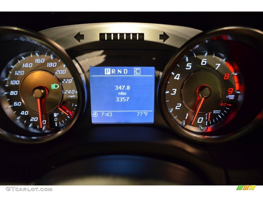 2012 Mercedes-Benz SLS AMG Gauges Photo #90676263