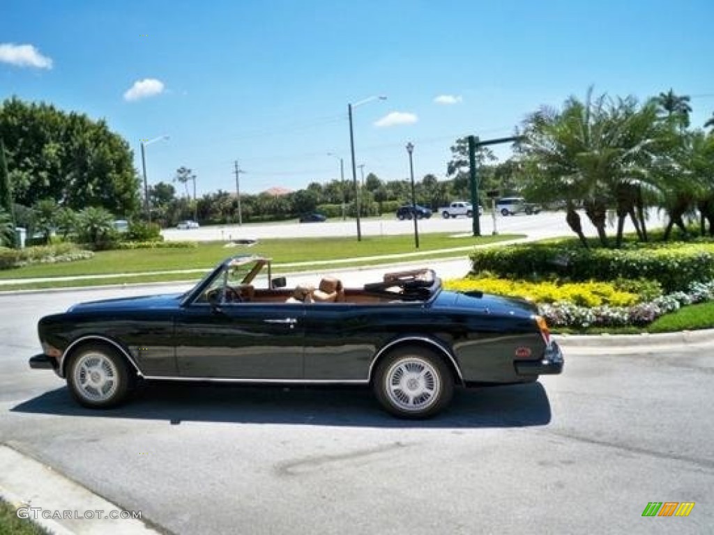 Black 1988 Bentley Continental Convertible Exterior Photo #90678368