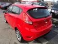 2012 Race Red Ford Fiesta SES Hatchback  photo #3