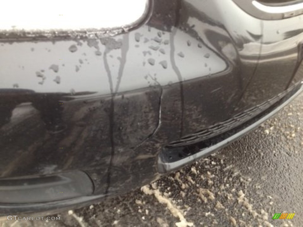 2008 Spectra EX Sedan - Black / Gray photo #3