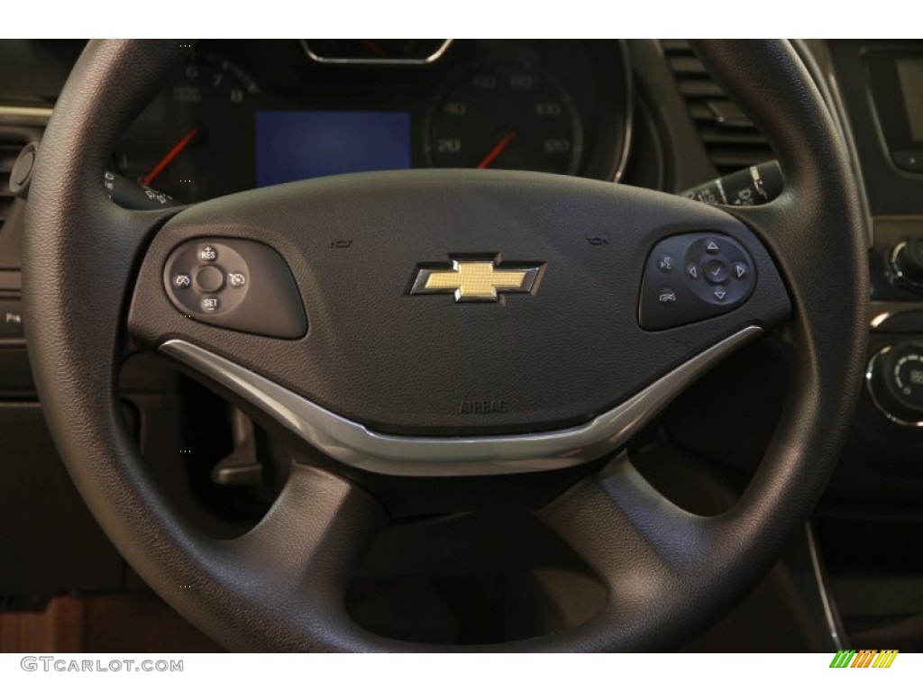 2014 Impala LS - Silver Topaz Metallic / Jet Black/Dark Titanium photo #8