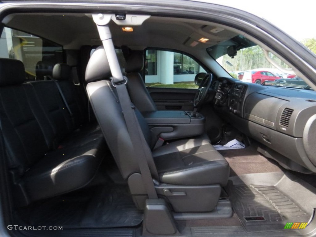 2012 Silverado 1500 LT Extended Cab - Silver Ice Metallic / Ebony photo #18