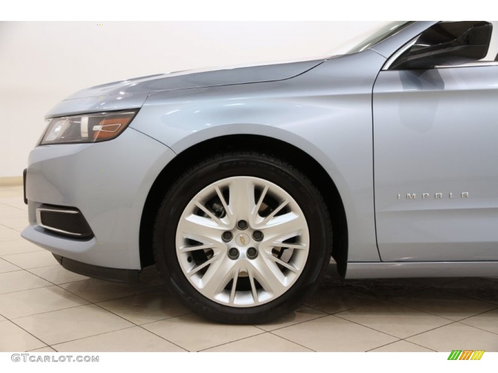2014 Impala LS - Silver Topaz Metallic / Jet Black/Dark Titanium photo #19