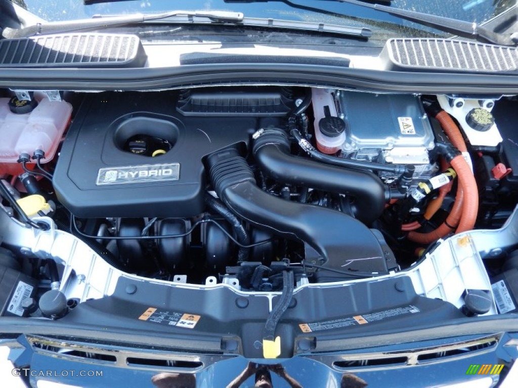 2014 Ford C-Max Hybrid SE 2.0 Liter Atkinson-Cycle DOHC 16-Valve 4 Cylinder Gasoline/Electric Hybrid Engine Photo #90683183