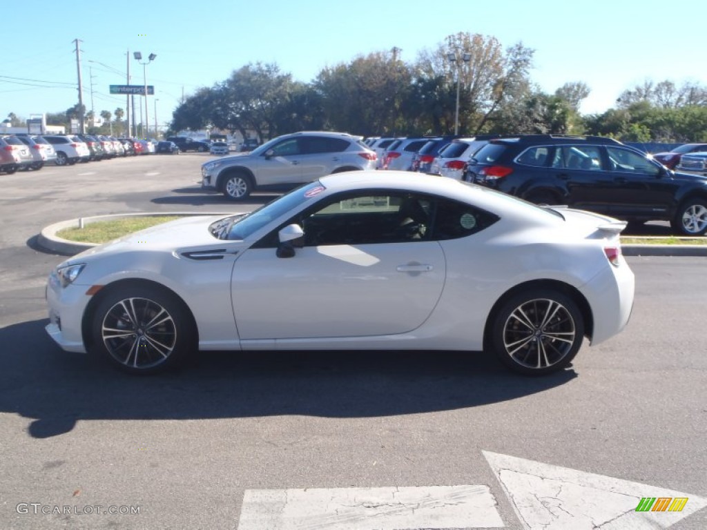 2014 BRZ Limited - Satin White Pearl / Black photo #3