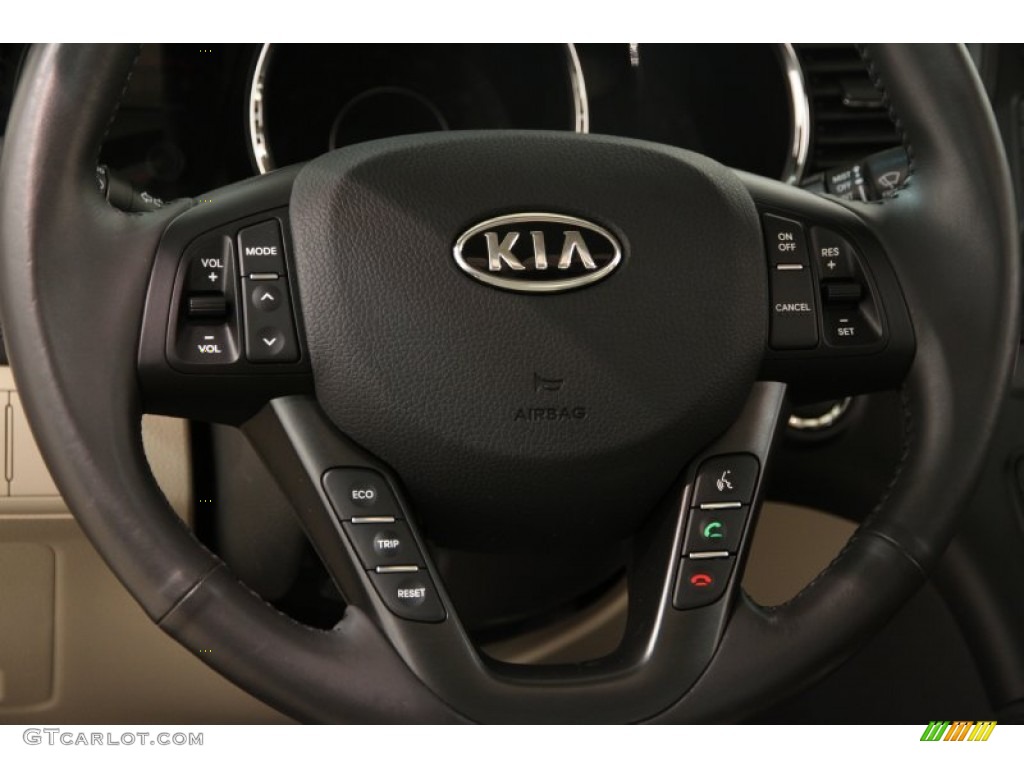 2011 Optima EX - Metal Bronze / Beige photo #6