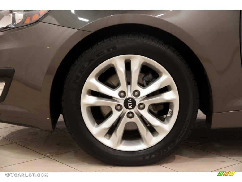 2011 Optima EX - Metal Bronze / Beige photo #16