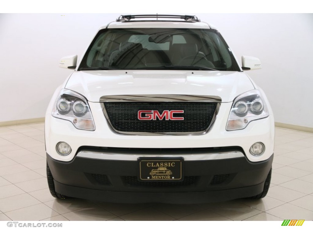 2008 Acadia SLT AWD - Summit White / Ebony photo #2