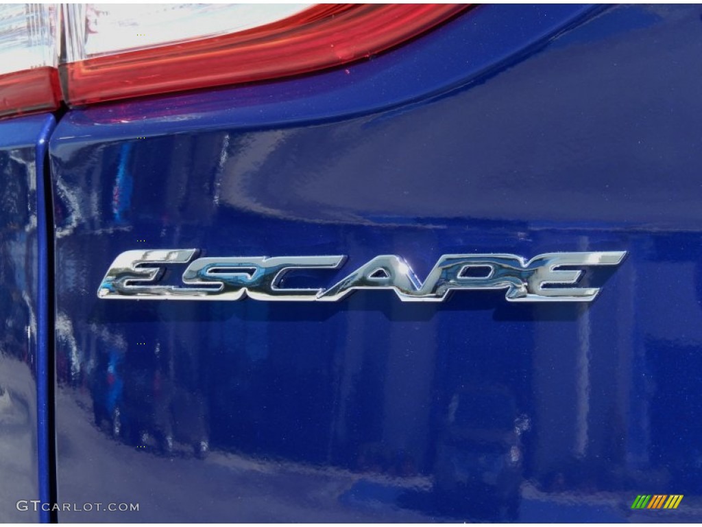 2014 Escape S - Deep Impact Blue / Charcoal Black photo #4