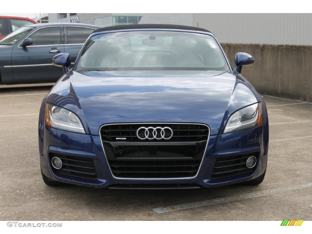 2012 TT 2.0T quattro Roadster - Scuba Blue Metallic / Titanium Gray photo #4